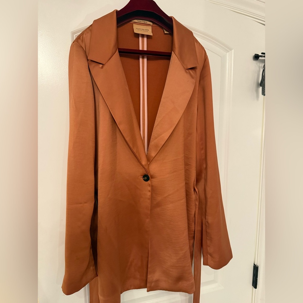 Scotch & Soda Blazer burnt, orange size medium